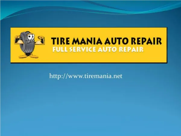 Tiremania Auto Repair Tampa