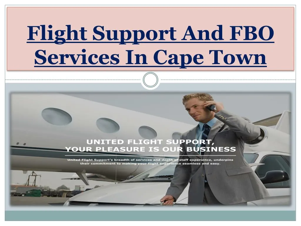 flight support and fbo services in cape town