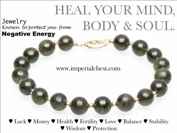 HEAL YOUR MIND, BODY & SOUL- Imperial Chest Jewelry