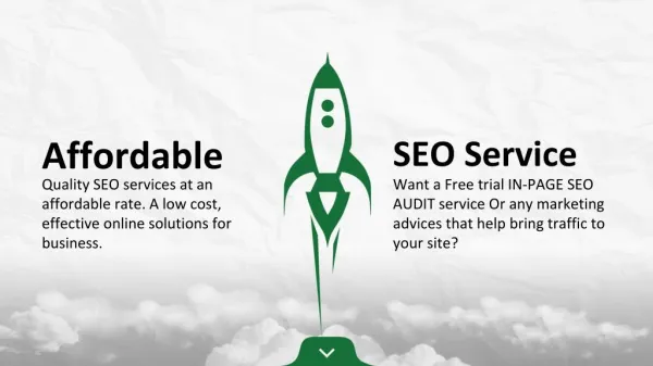 Free trial IN-PAGE SEO AUDIT service