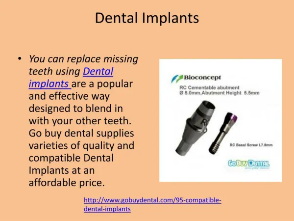 Dental Implants Dt 