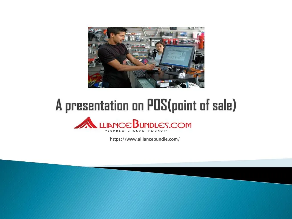 a presentation on pos point of sale