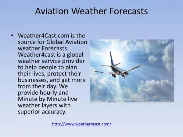 Aviation Weather Forecasts