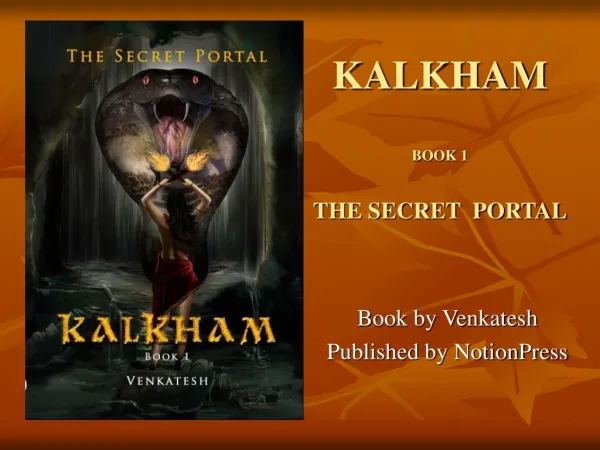 KALKHAM Mystery Series Book 1 -The Secret Portal