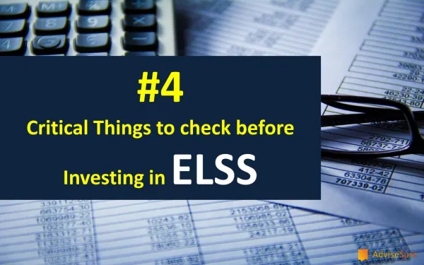 HOW FIRST TIME INVESTOR START INVESTING IN ELSS
