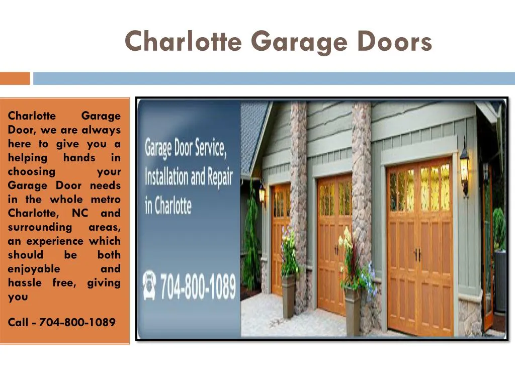 charlotte garage doors