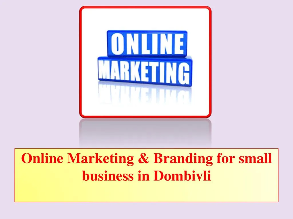 online marketing branding for small business in dombivli