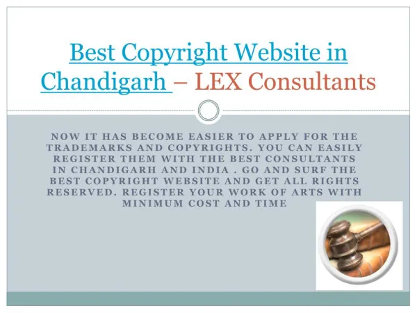 The best Copyright Website Services in Chandigarh