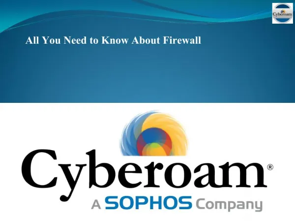 All You need to know About Firewall