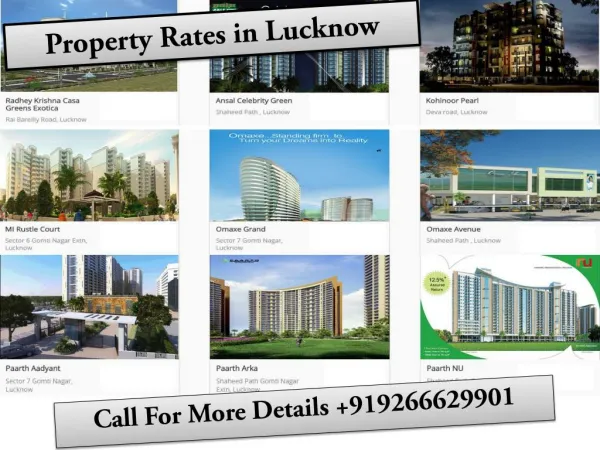 Property Rates in Lucknow
