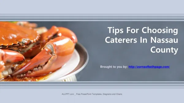 Tips For Choosing Caterers In Nassau County
