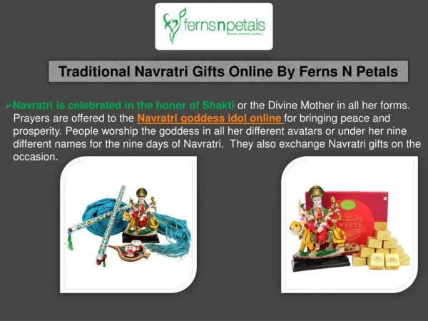 Send Navratri Gifts & Idols Online