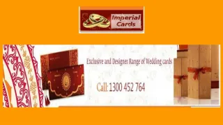 Hindu Wedding Cards - slide 1