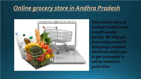 Online grocery store in Andhra Pradesh
