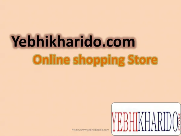 Yebhikharido.com - Online Shopping Store in India