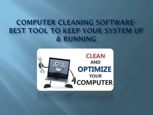 Computer-cleaning-software
