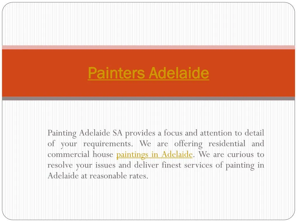 painters adelaide