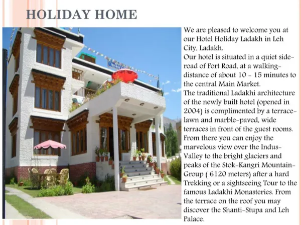 Hotel Holiday Home