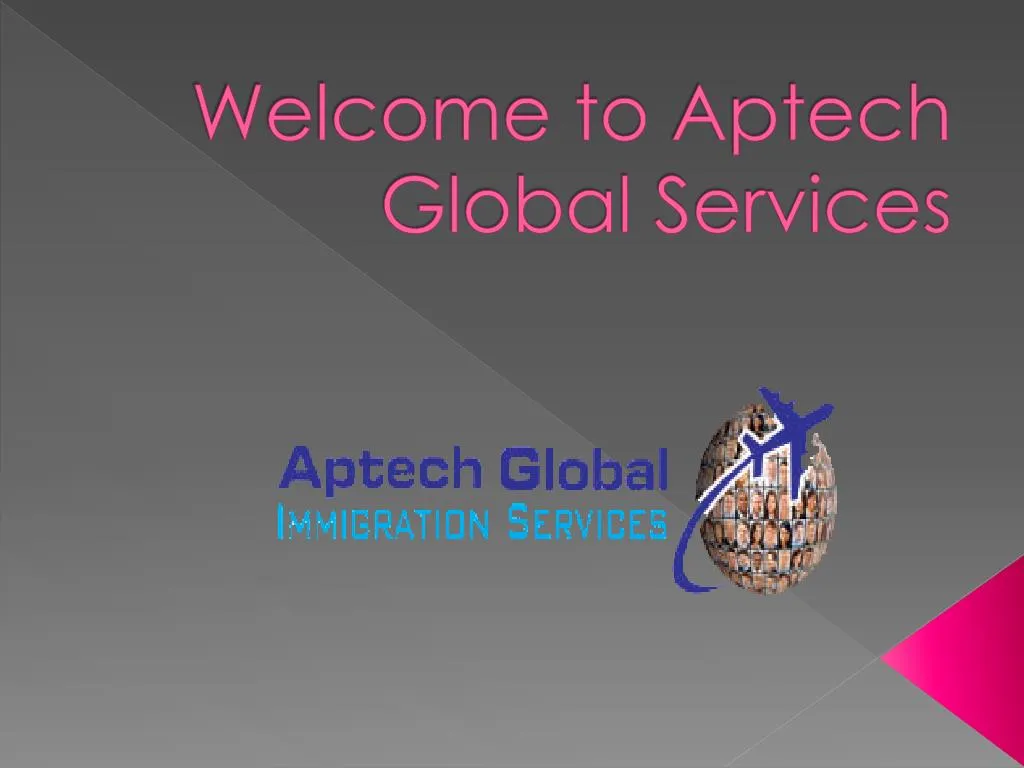 welcome to aptech global services