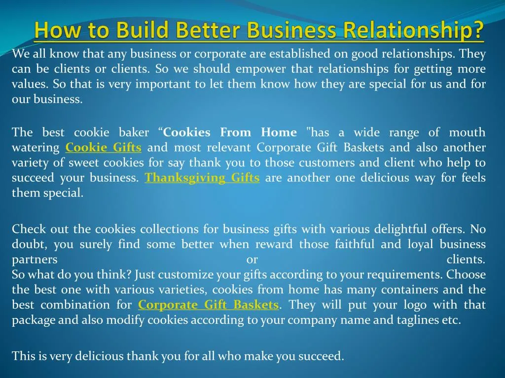 how to build better business relationship
