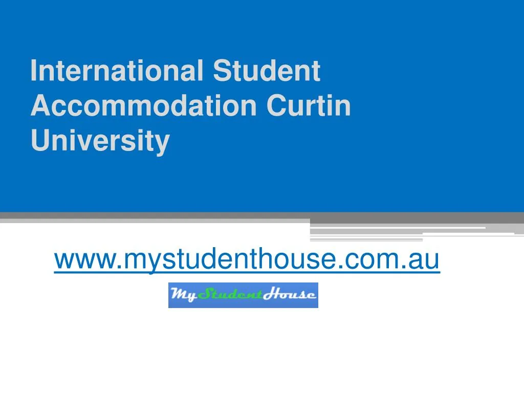 international student accommodation curtin university