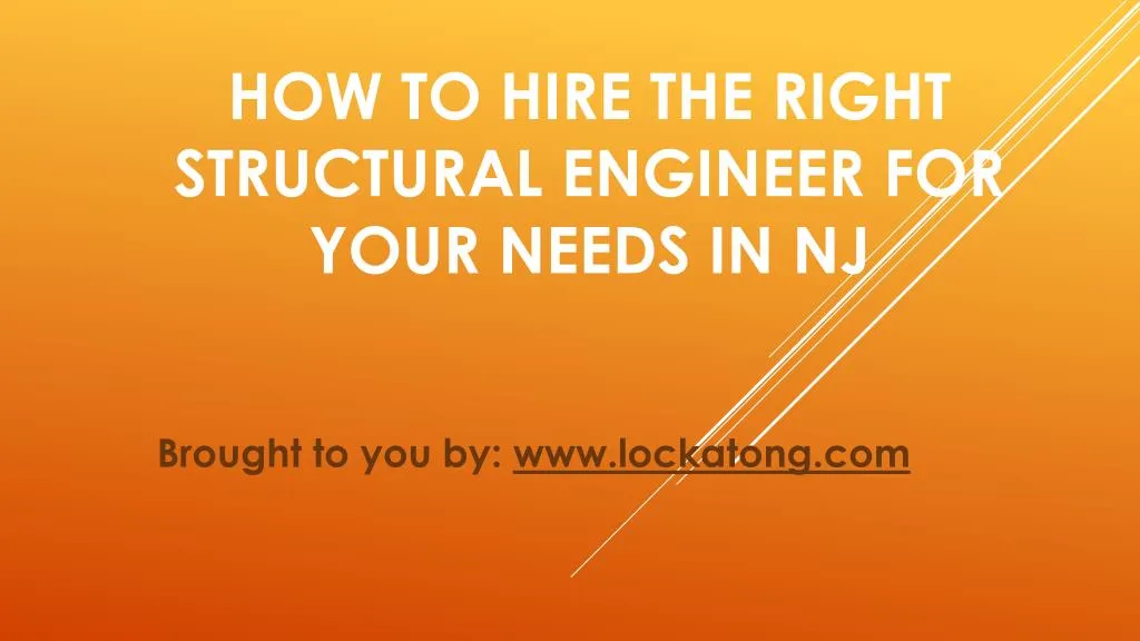 how to hire the right structural engineer for your needs in nj