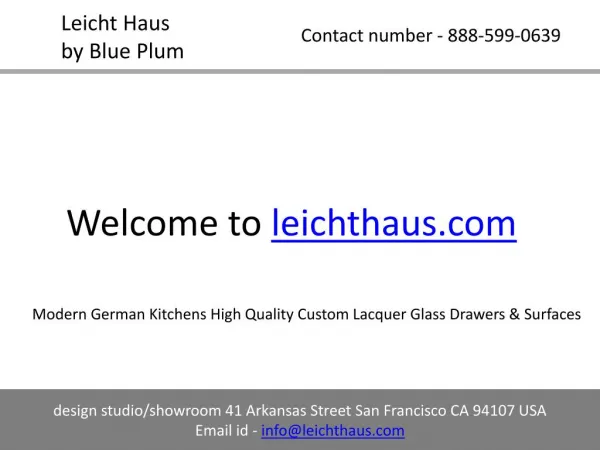 Kitchen cabinets leichthaus.com