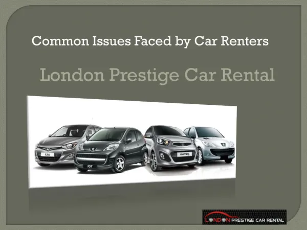 Common Issues Faced by Car Renters