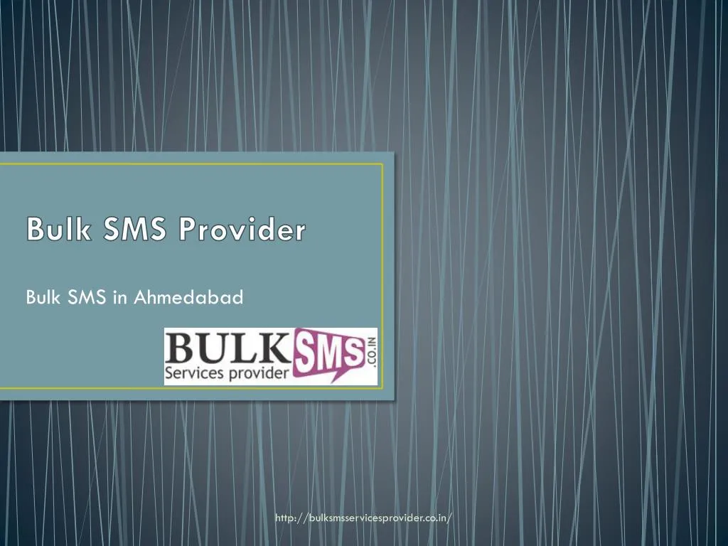 bulk sms provider