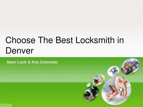 Best Locksmith Security Solutions in Denver