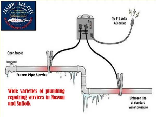 Wide varieties of plumbing repairing services in Nassau and Suffolk