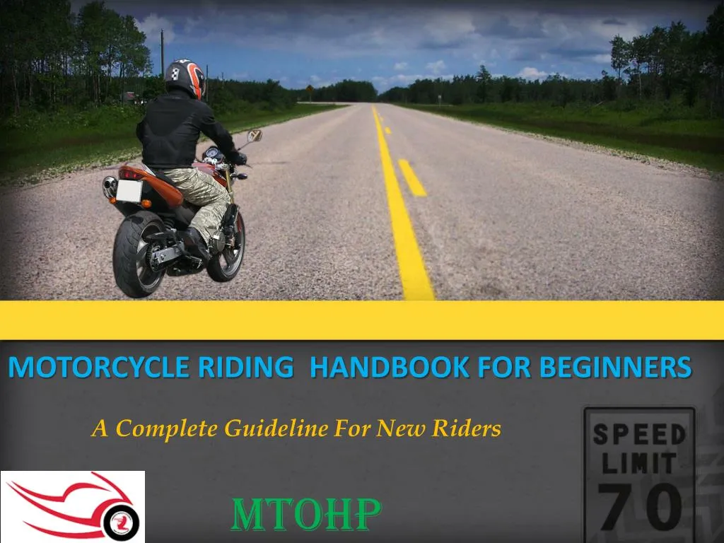 motorcycle riding handbook for beginners