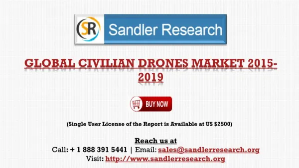 Global Civilian Drones Market 2015-2019