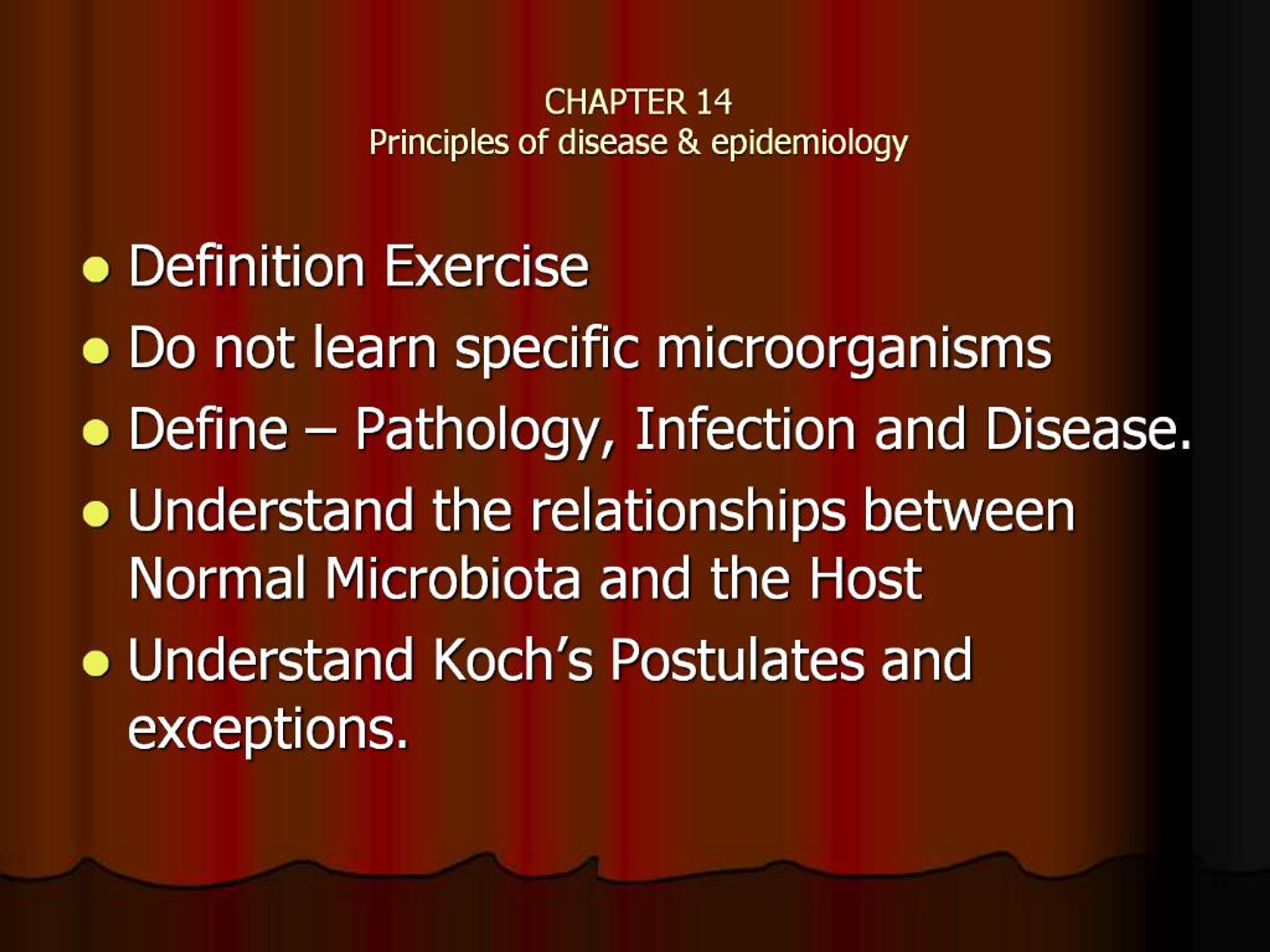 PPT - CHAPTER 14 Principles of disease epidemiology PowerPoint ...