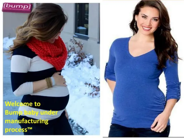 Stylish and comfortable clothes for pregnant Women
