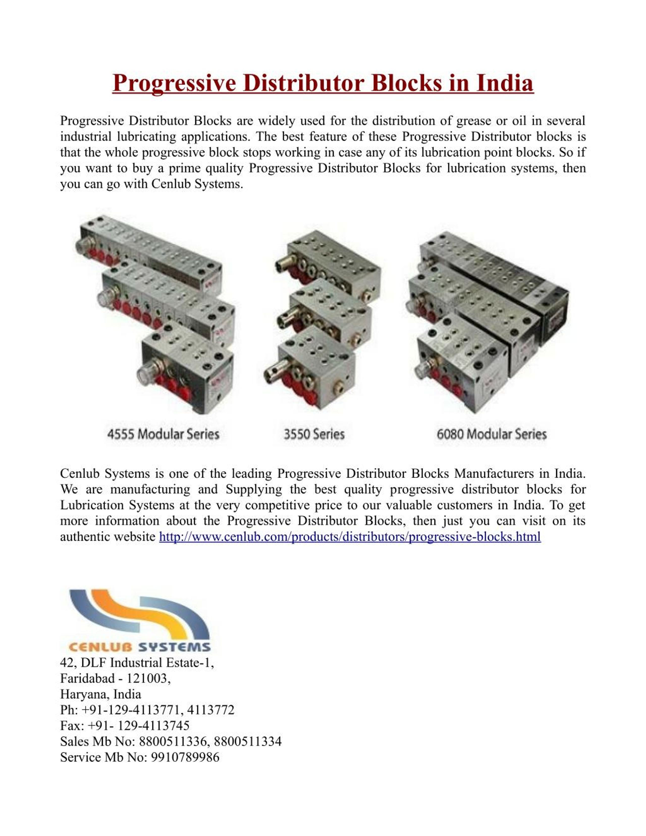 Progressive Modular Distributor Animation PPT - Progressive Distributor Blocks in India PowerPoint Presentation ...