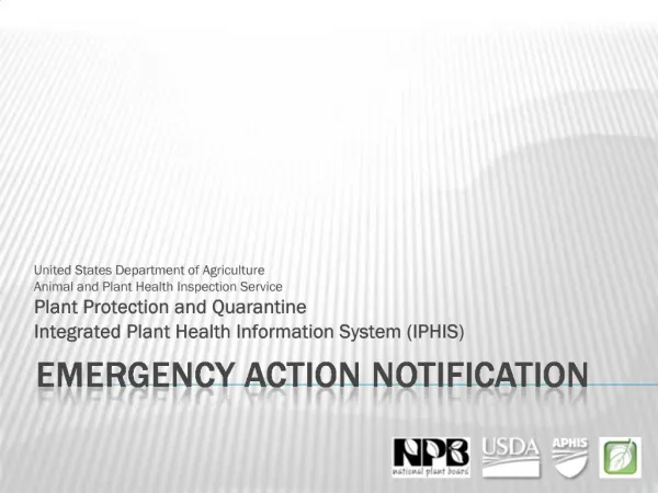 Emergency Action Notification
