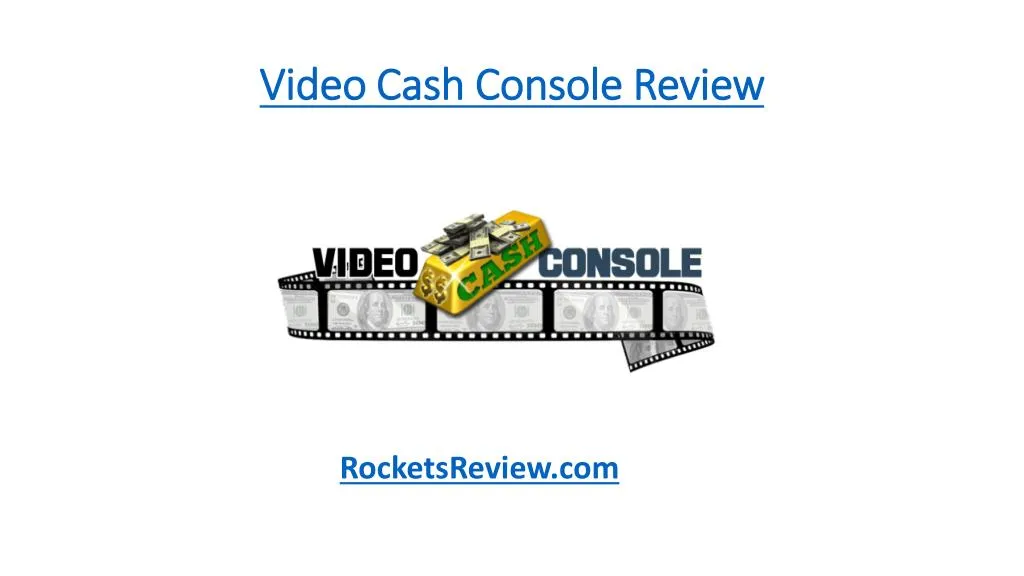 video cash console review