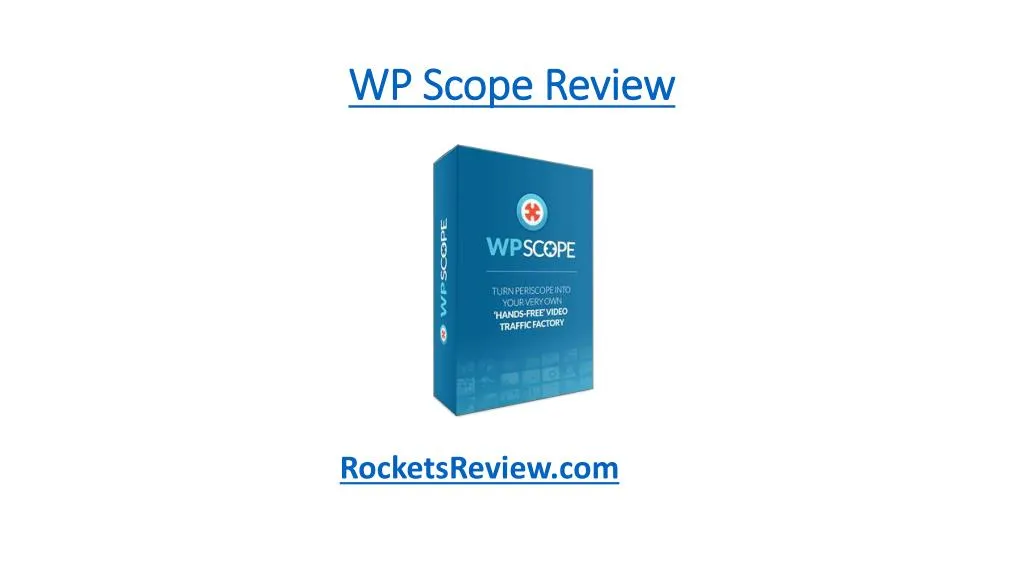wp scope review
