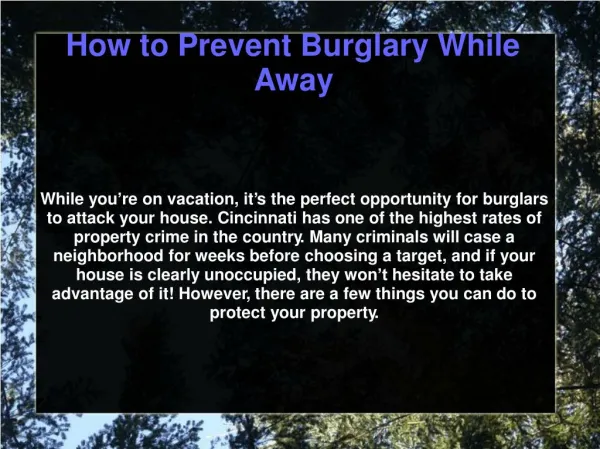 Preventing Burglary with professional Locksmith
