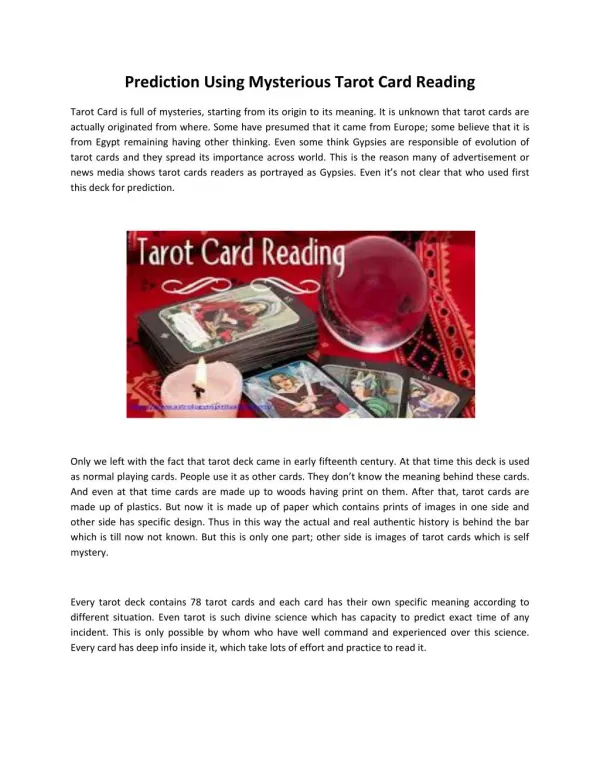 Learn Tarot Card Reading Courses in India | Tarot Card Reader