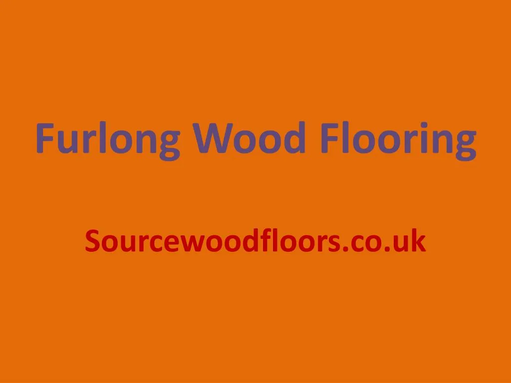 furlong wood flooring