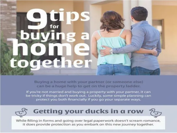 9 tips for buying a home with a partner