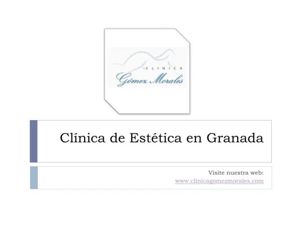 Clínica de estética en Granada