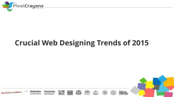 Crucial Web Designing Trends of 2015