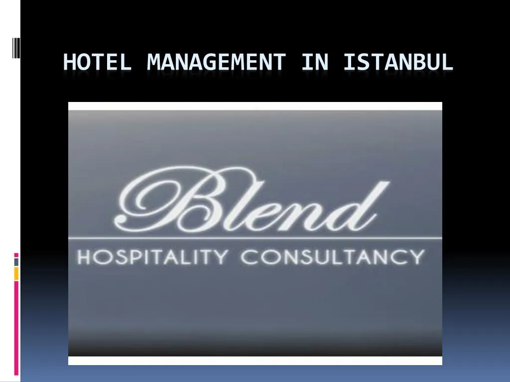 hotel management in istanbul