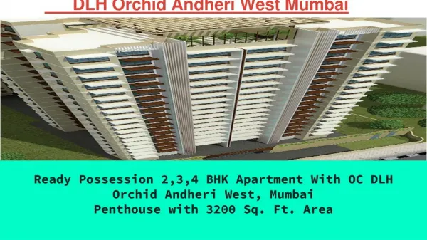 DLH Orchid Andheri West, Mumbai Project Overview