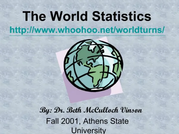 The World Statistics whoohoo