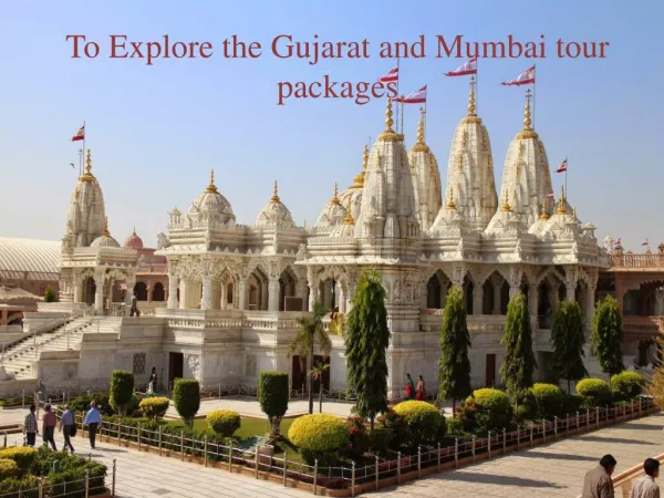Explore The Gujarat To Mumbai Tour Packages
