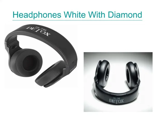 Headphones Black Silver